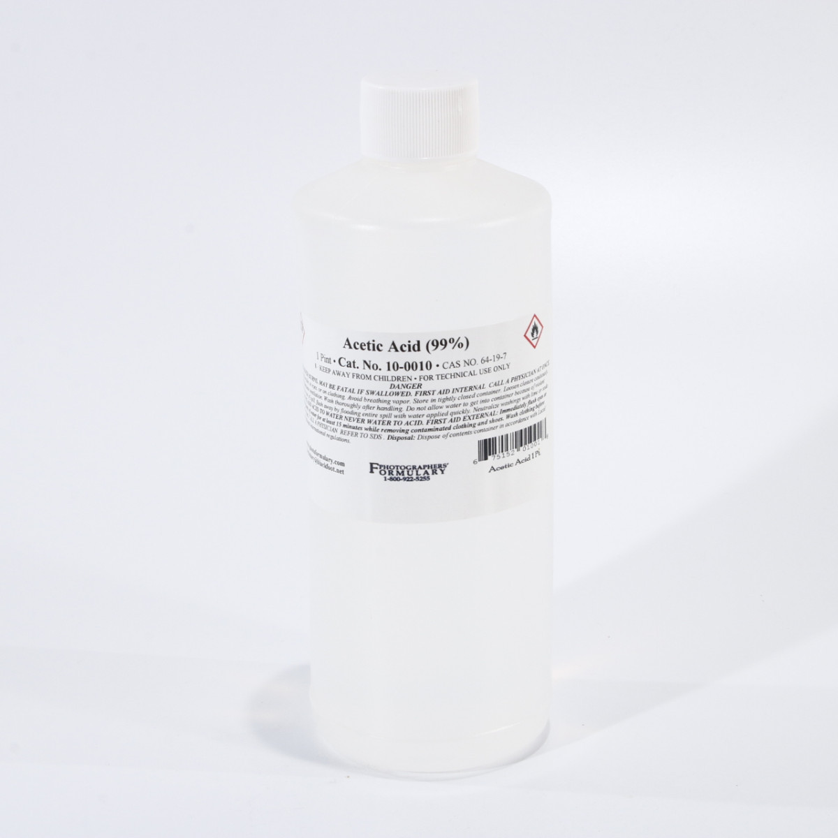 Photographer's Formulary Acetic Acid 99% - 1 pint
