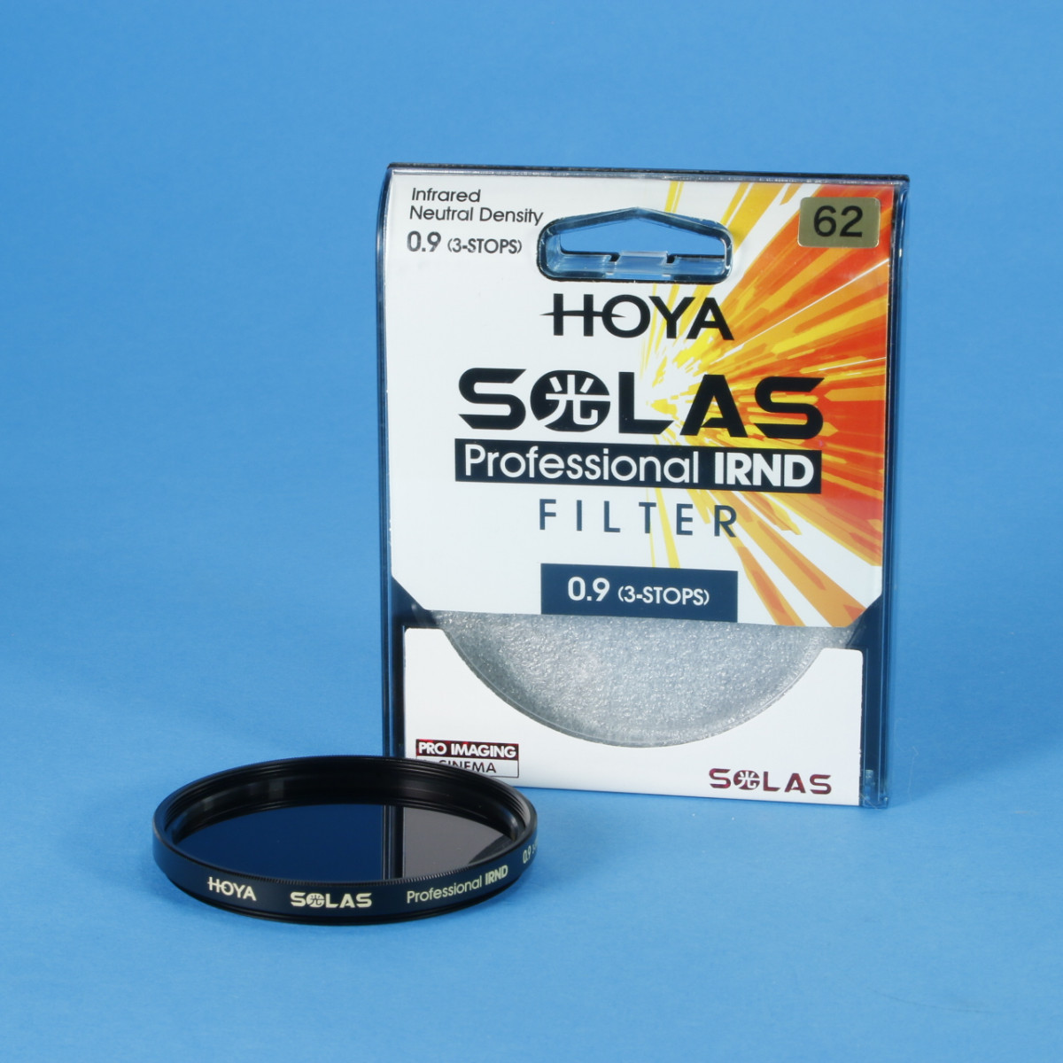 Hoya Solas Infrared Neutral Density IRND 0.9 Filter - 62mm