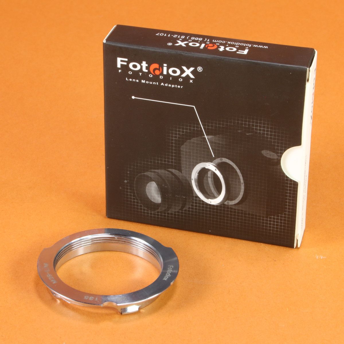 Fotodiox Lens Mount Adapter - M39 to Leica M Mount Adapter (35/135mm)