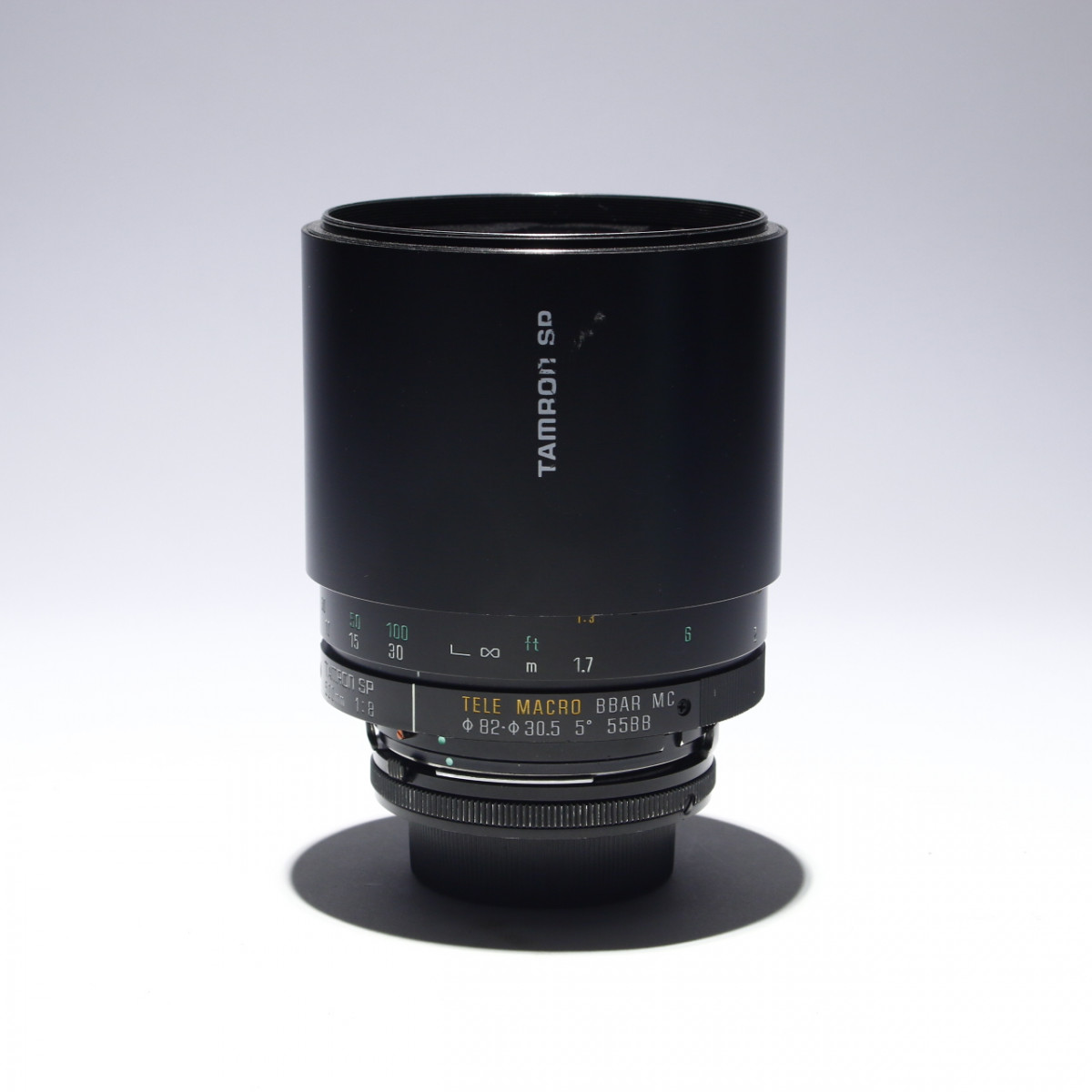 Tamron 500mm f8 SP Tele Macro BBAR MC Adaptall 2 with Canon FD Adapter