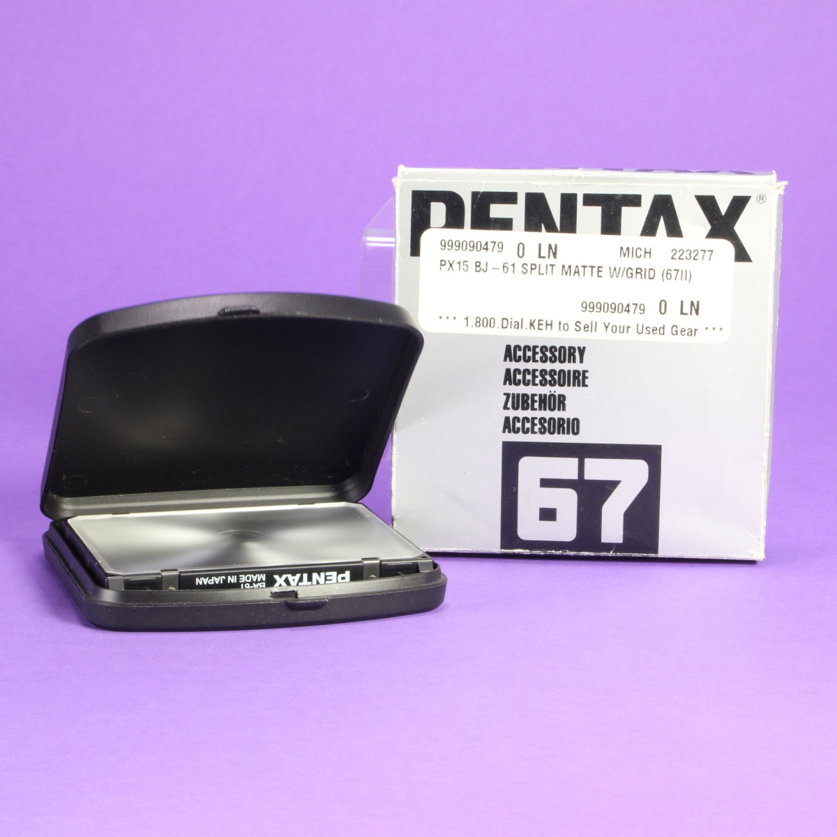 人気カラーの Buy : Shop Pentax EXI0625/27033 Ba61: Screen Focusing 67ii フィルムカメラ