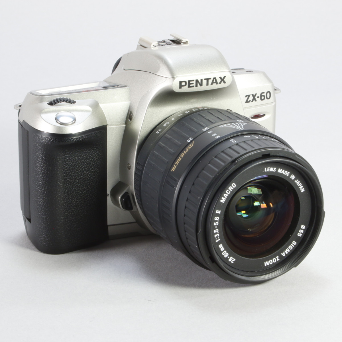 Pentax ZX-60 Camera with Pentax 28-80mm f3.5-5.6 II Macro Lens