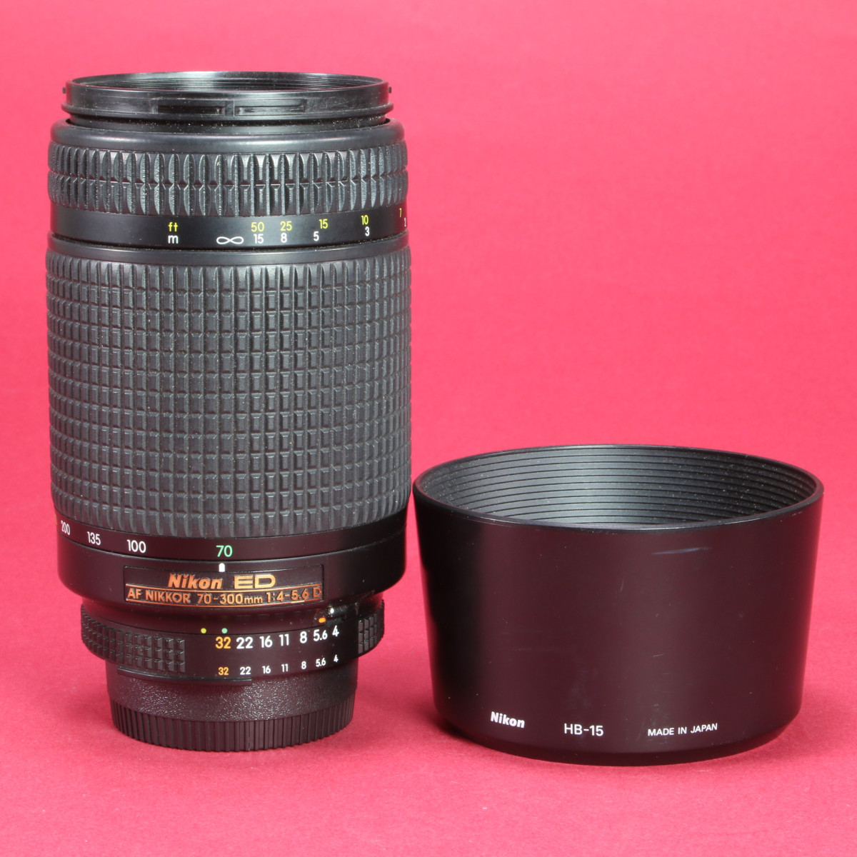 Nikon 70-300mm f4-5.6 D ED AF Nikkor Lens for Nikon AF