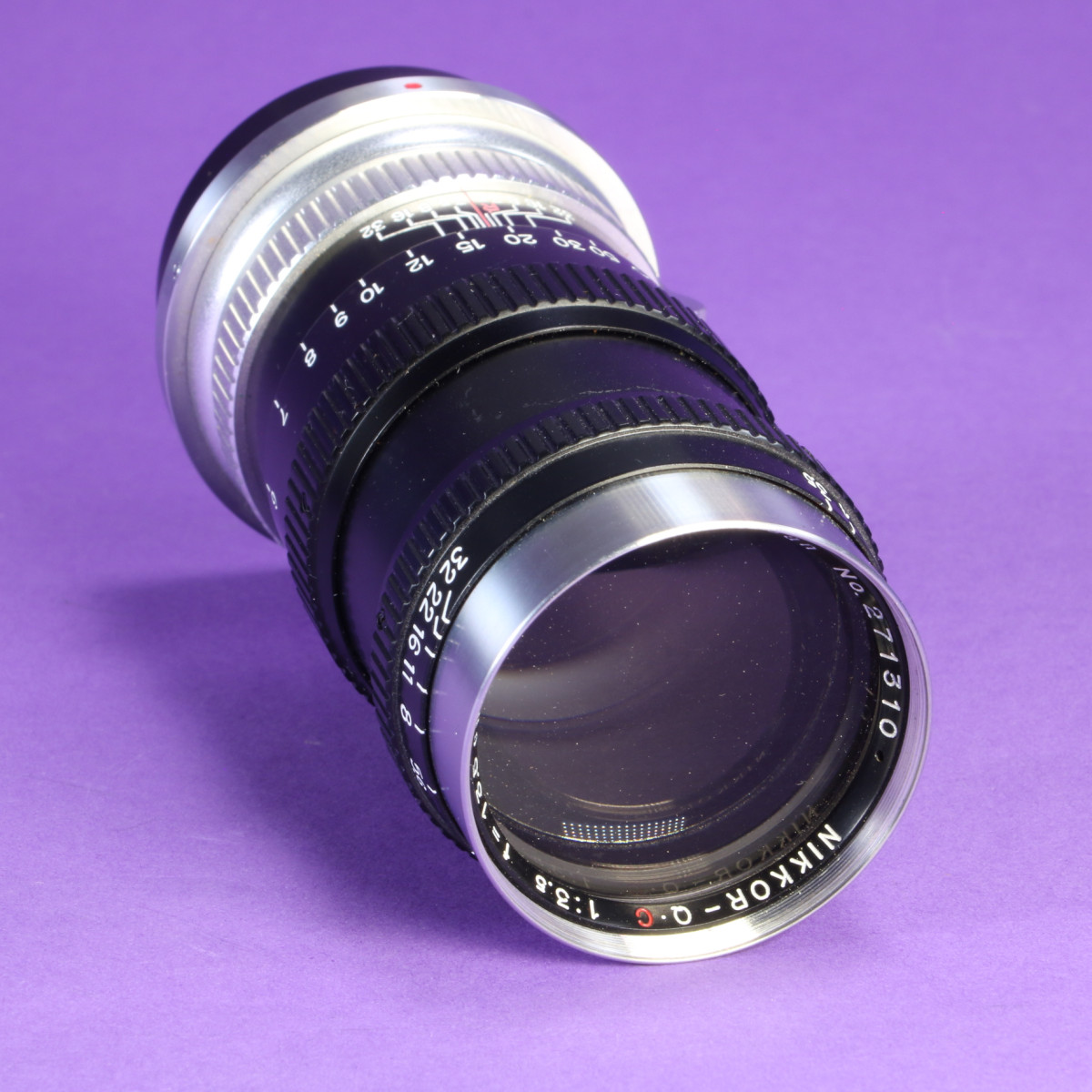 Nikon 13.5cm f3.5 Nikkor-Q.C Lens for Nikon S