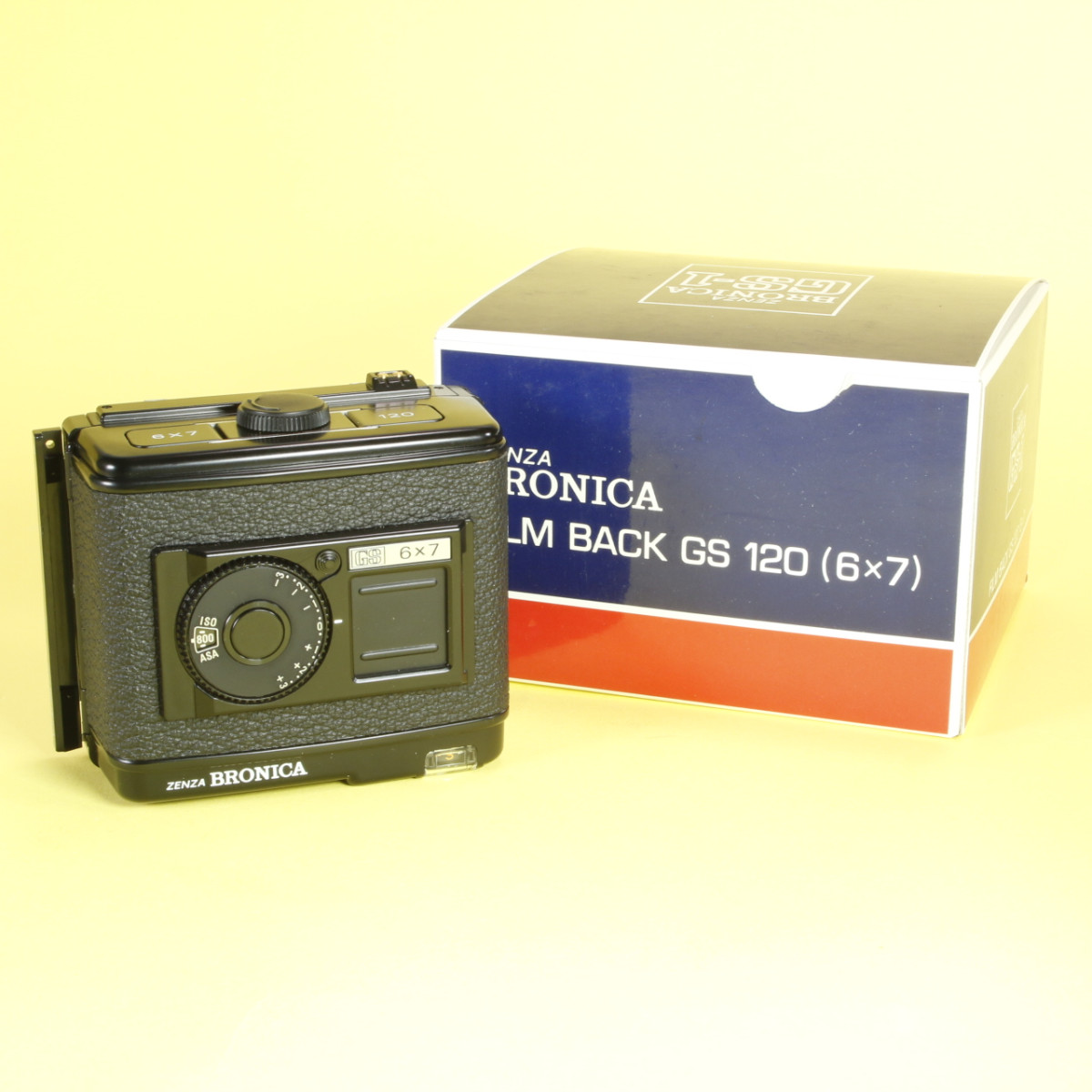 希少品 ZENZA BRONICA GS 6x7 220 フィルムバック Bronica GS 6x7 Roll Film Back for GS-1 - Boxed | Blue Moon