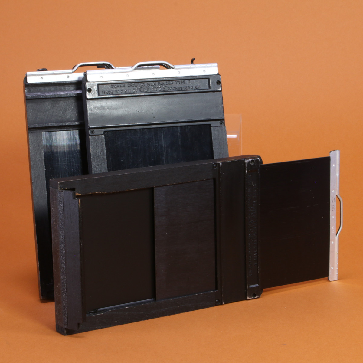 Graflex 3.25x4.25 Slotted Film Holders (3x)