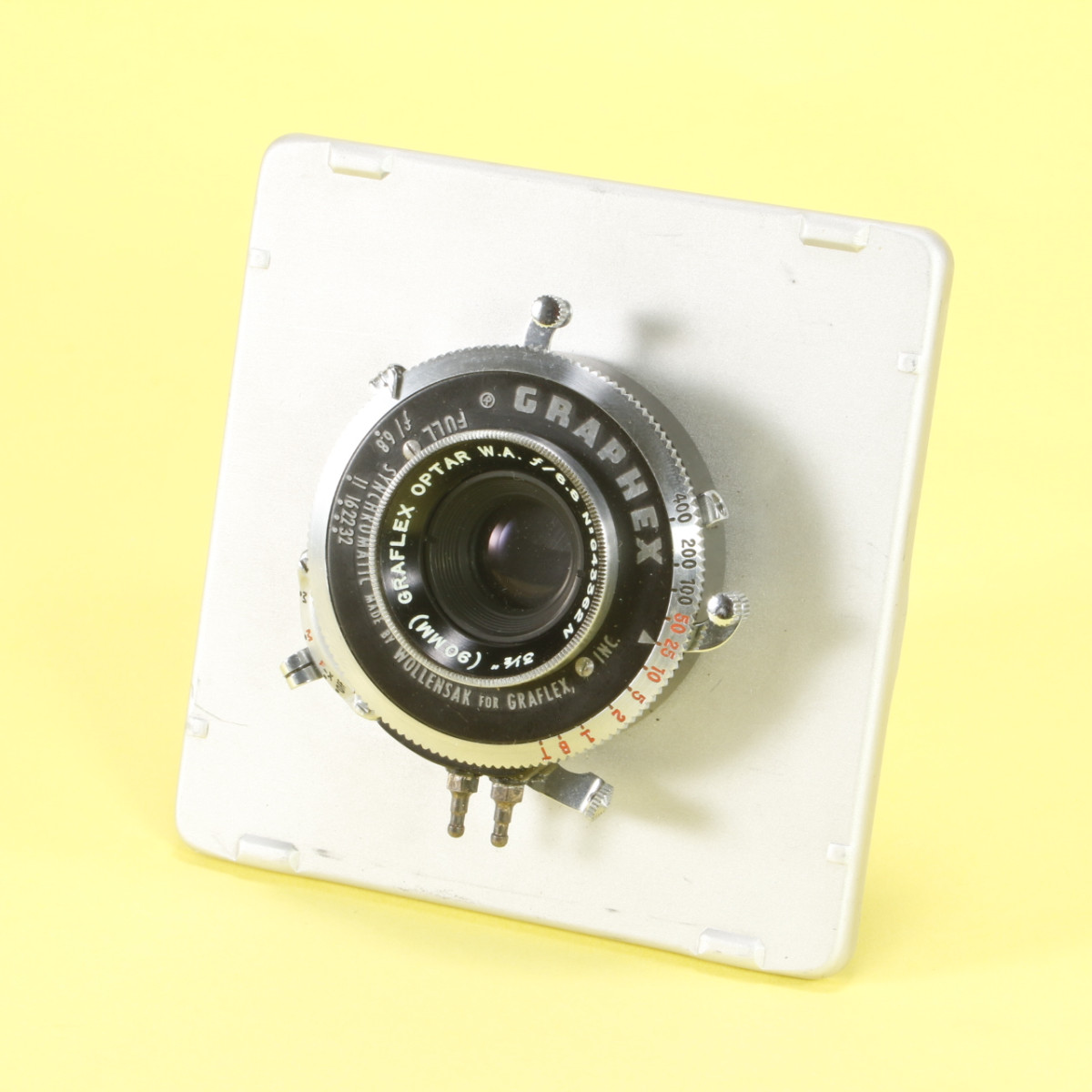 Graflex Super Speed Graphic Camera with Three Lenses