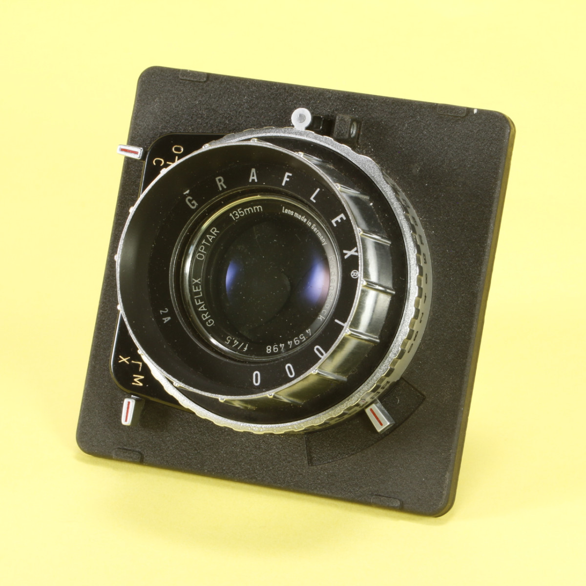 Graflex Super Speed Graphic Camera with Three Lenses