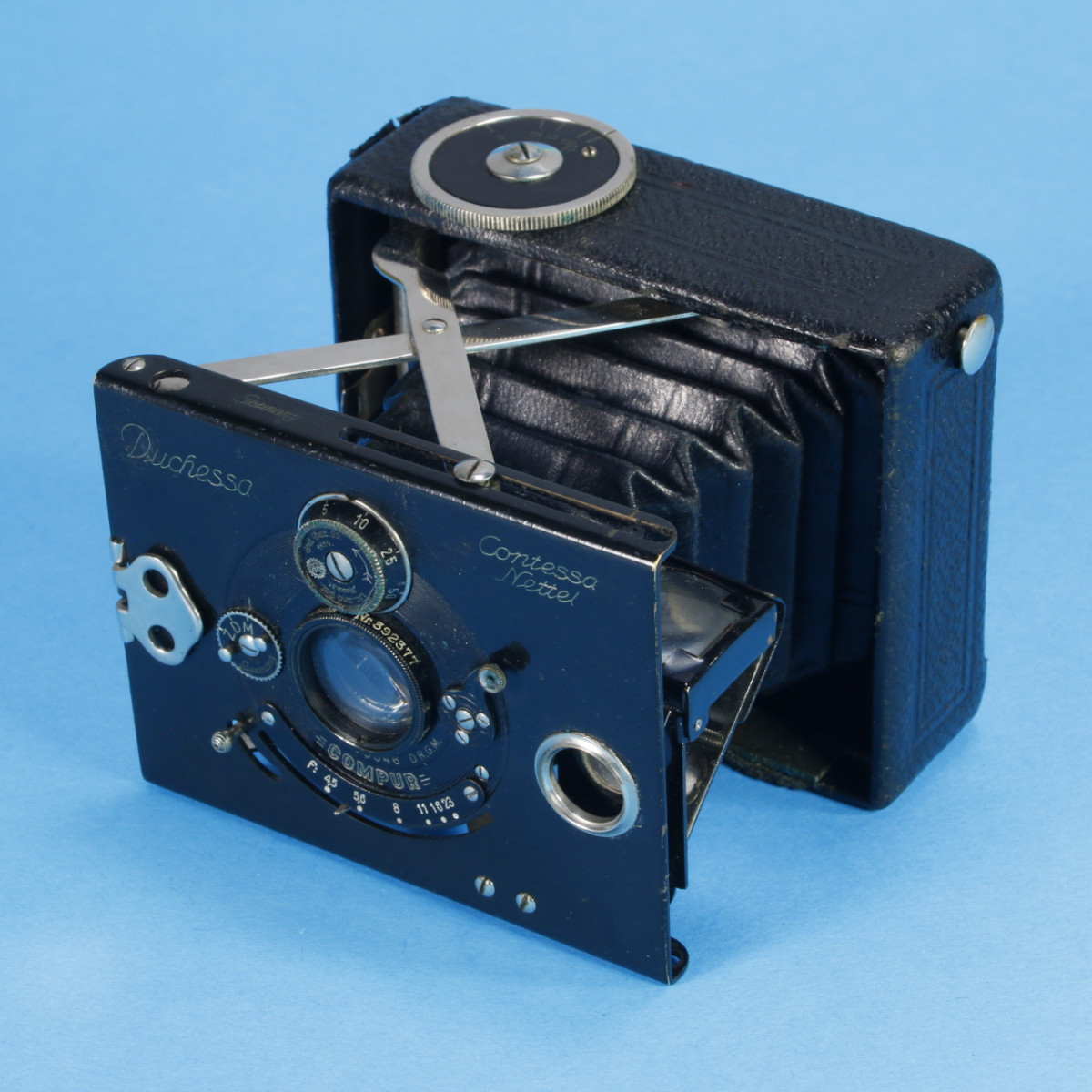 Contessa-Nettel Duchessa Camera (Strut-Folding) | Blue Moon
