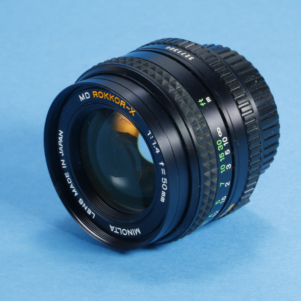 MINOLTA ミノルタ MD ROKKOR 50mm F1.4 Minolta MD Rokkor-X 50mm f/1.4 Fast Prime Lens for SR MC MD