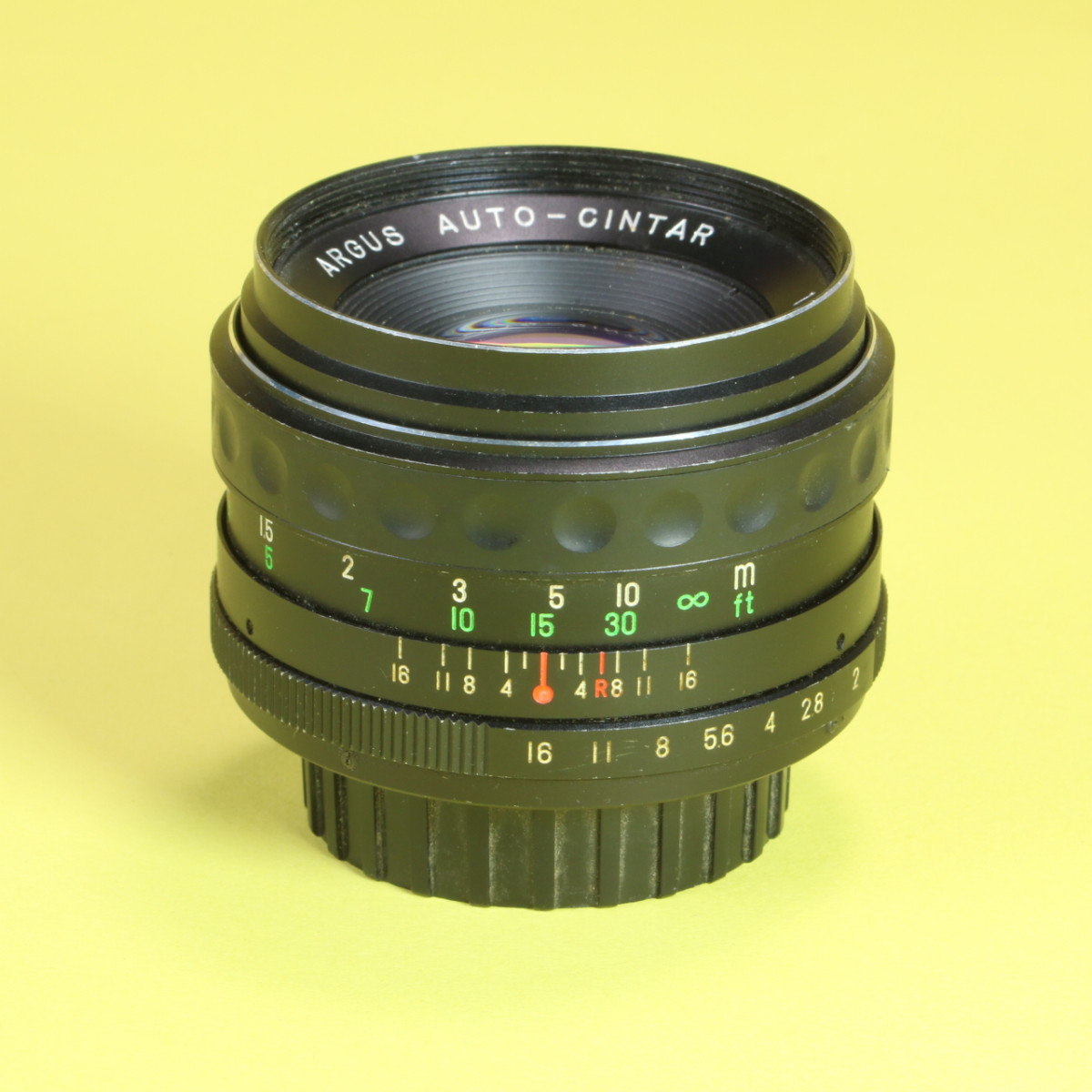 Argus 55mm f2.0 Auto-Cintar Lens for M42