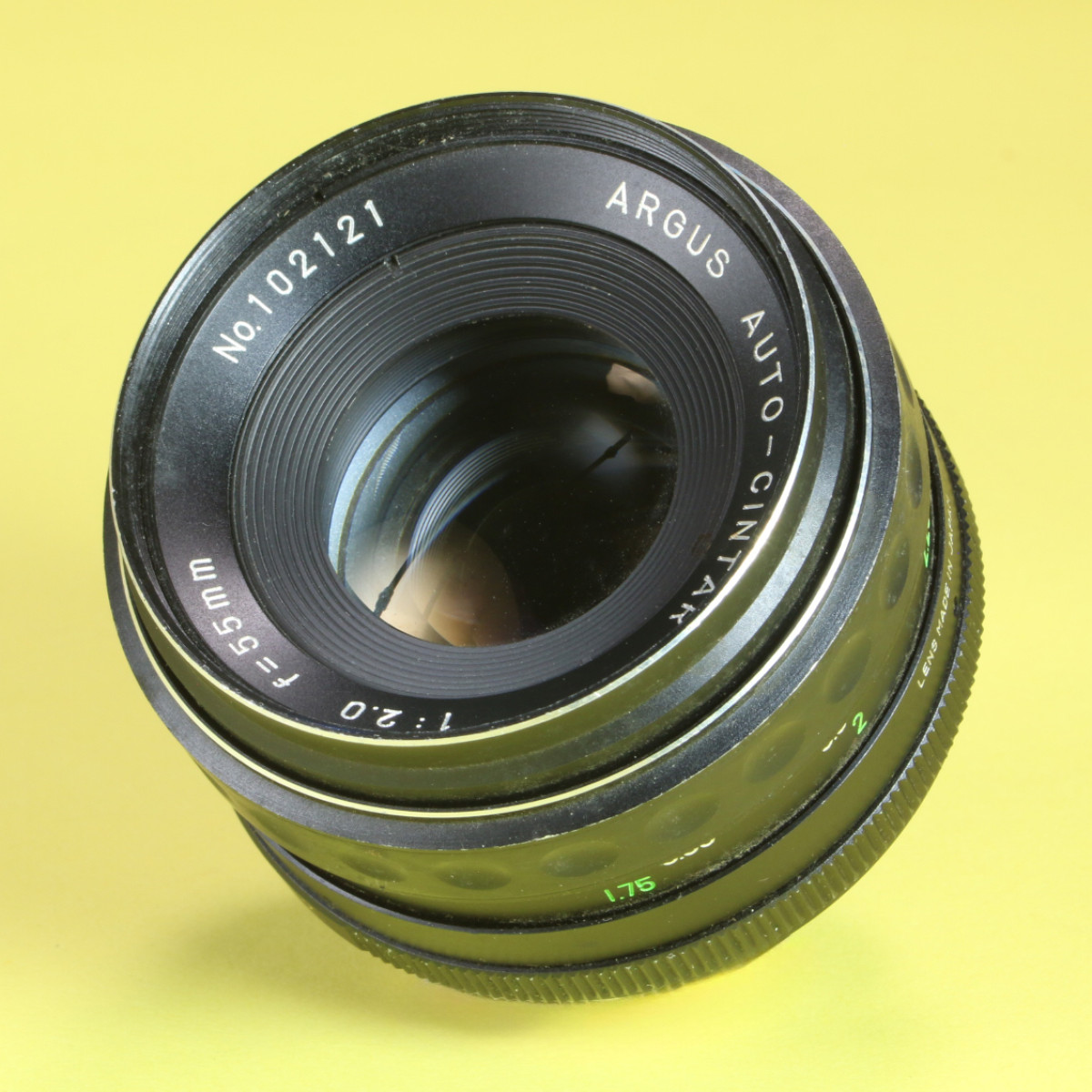 Argus 55mm f2.0 Auto-Cintar Lens for M42