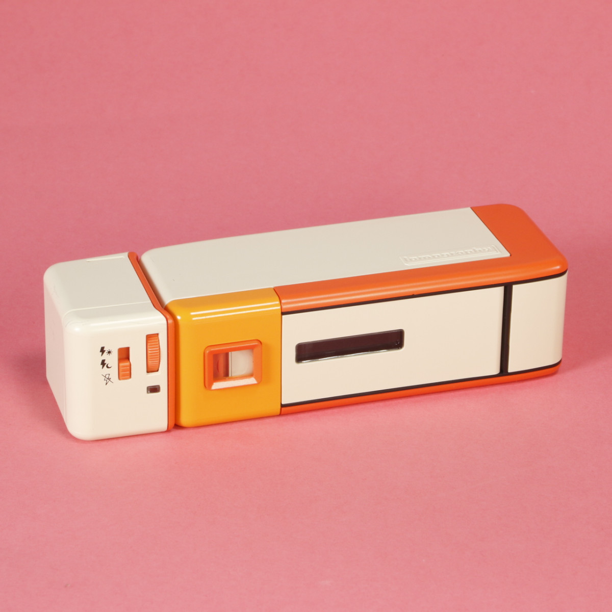 Lomomatic 110 Camera with Flash - Golden Gate Edition