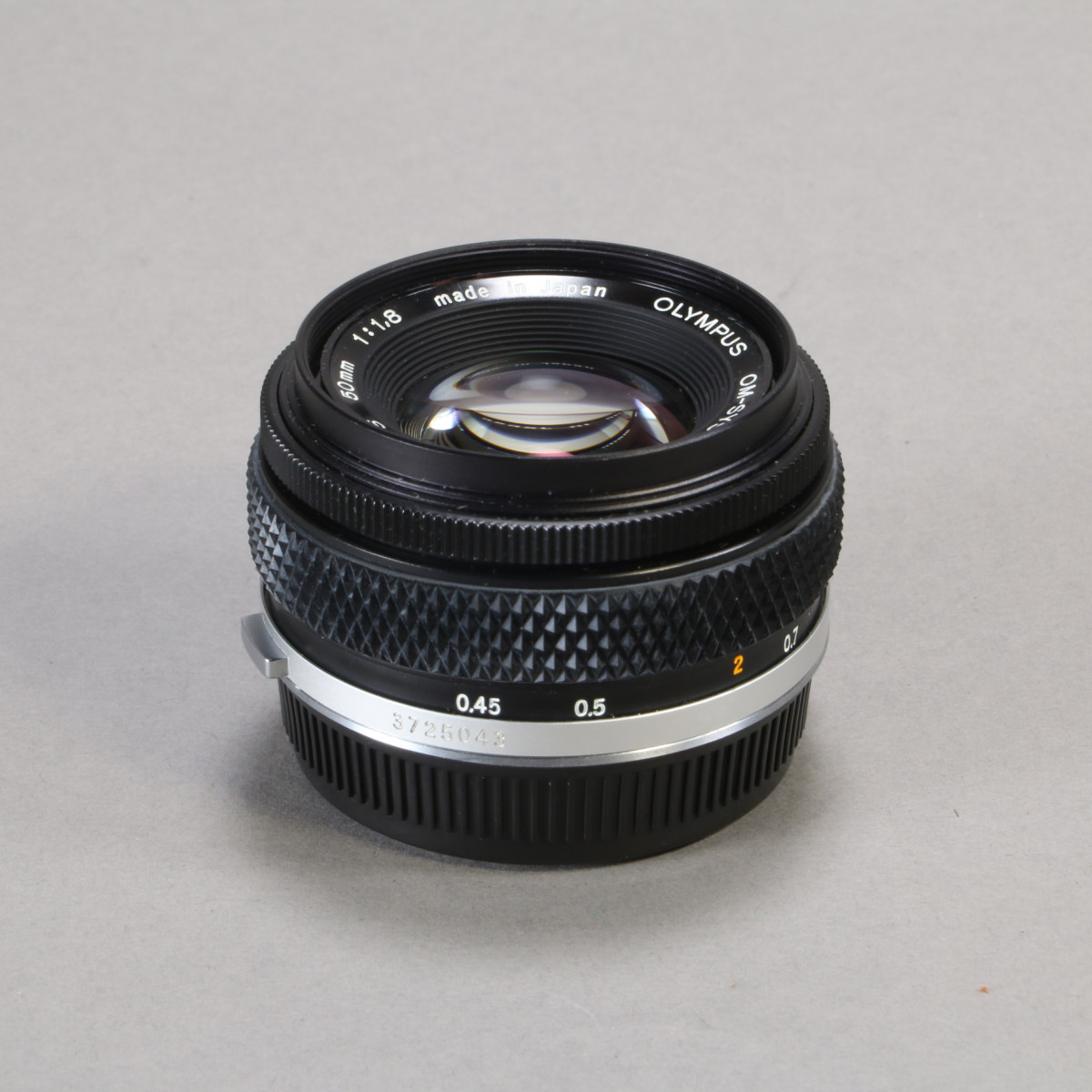 Used Olympus 50mm f1.8 Zuiko Auto-S OM Lens - Standard Lens