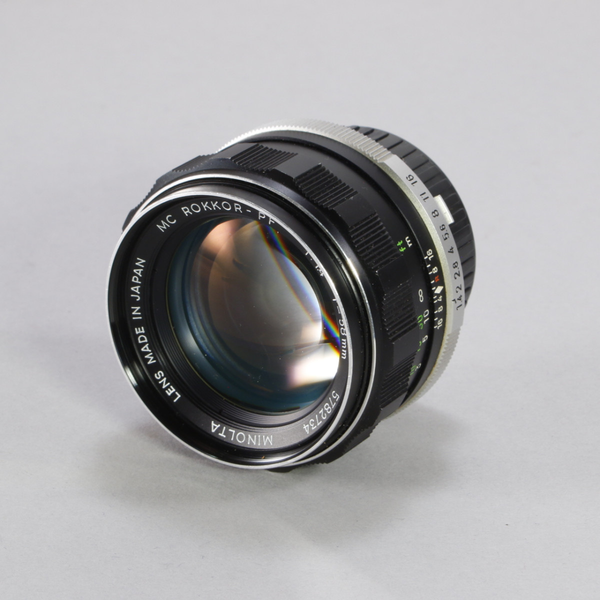 Shop : Buy Minolta 58mm F1 4 Rokkor Pf Mc Lens: KGS0623
