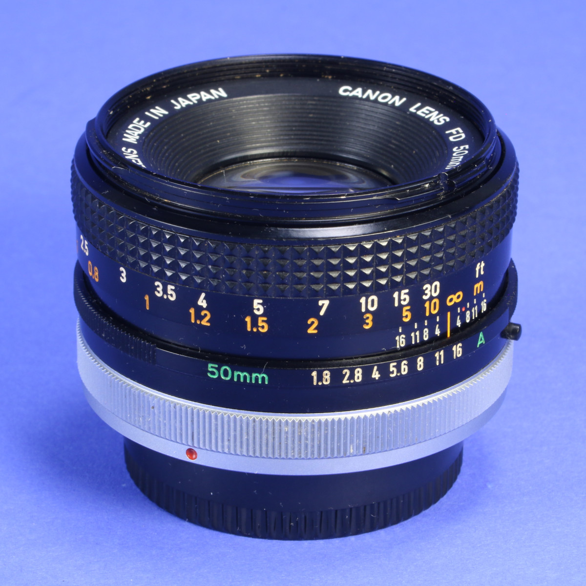 Canon 50mm f1.8 SC FD Lens