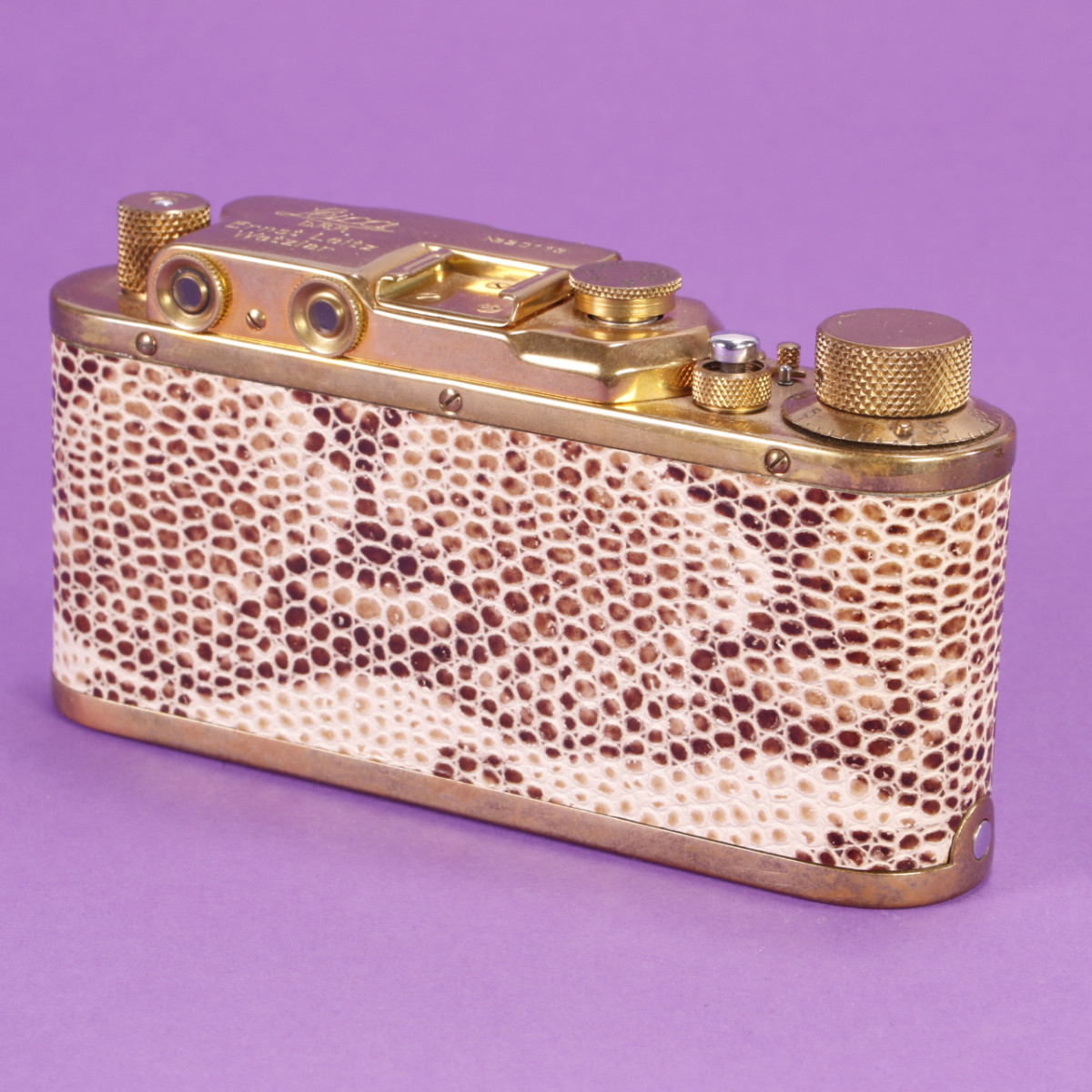 FED "Leica" Camera (Replica) with 50mm f3.5 Lens - Snakeskin
