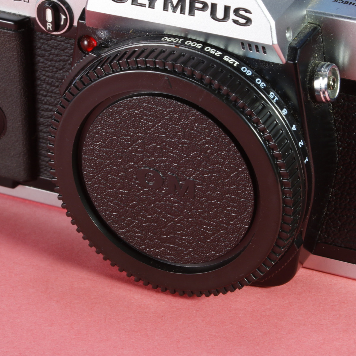 Body and Rear Lens Cap for Olympus OM