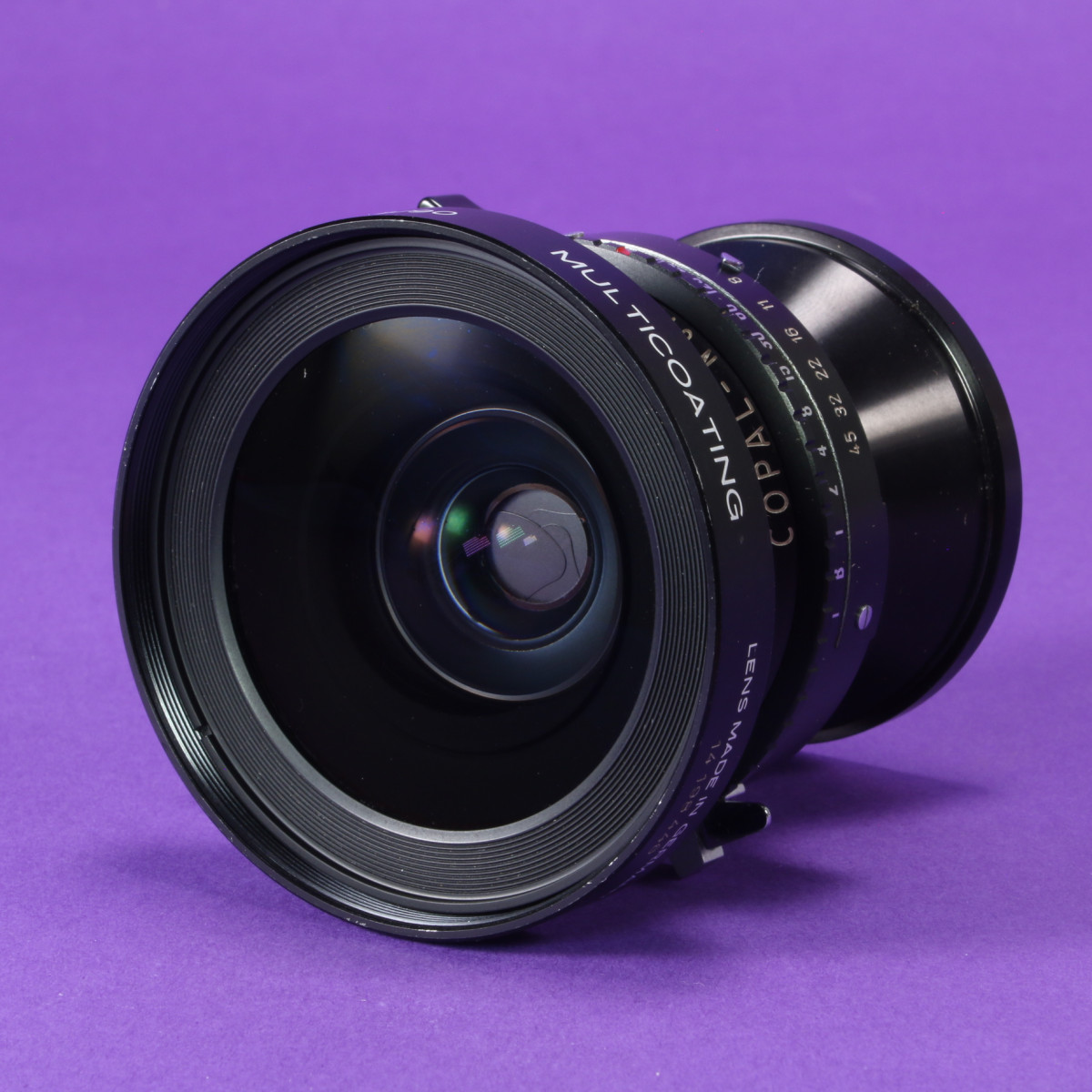 Schneider-Kreuznach 90mm f8 Super-Angulon Lens