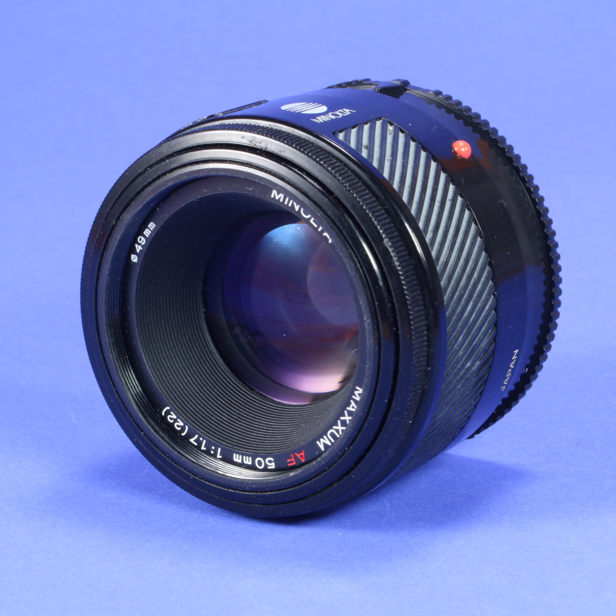 Minolta 50mm f1.7 Maxxum AF Lens | Blue Moon Camera Minolta 50mm f1.7 Maxxum AF Lens | Blue Moon Camera