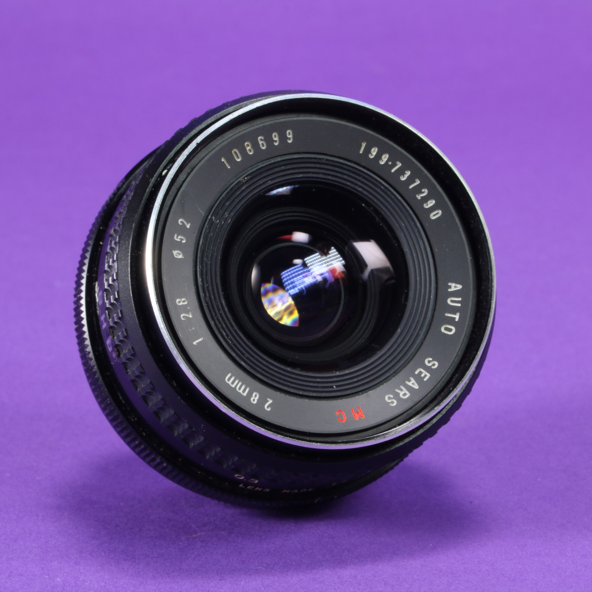 Sears 28mm f2.8 Auto Lens for M42