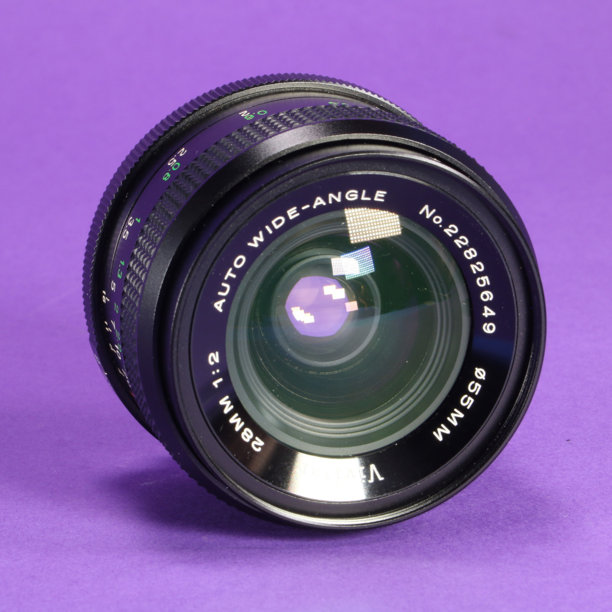 Vivitar 28mm f2 Auto Wide-Angle Lens for Minolta MD