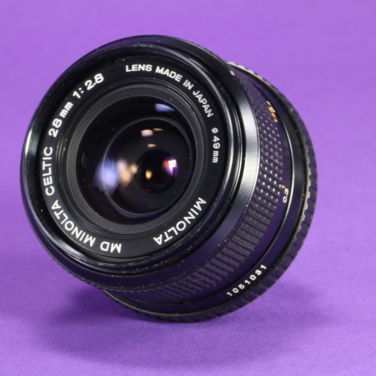 Minolta 28mm f2.8 Celtic Lens for MD