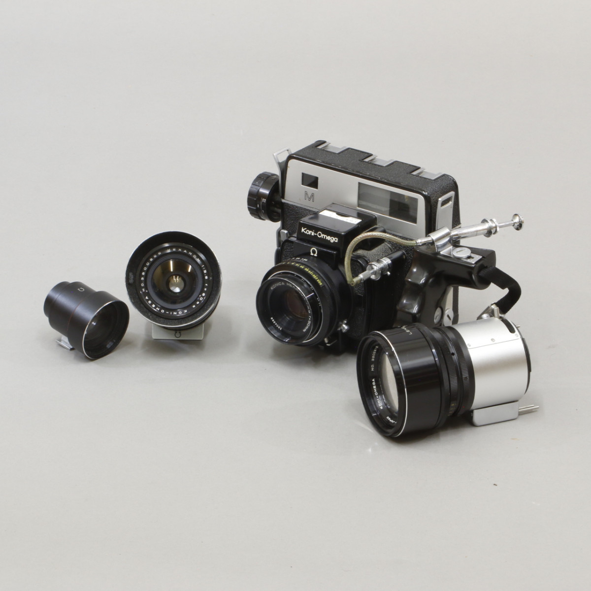 Koni-Omega M Camera with Three Lenses