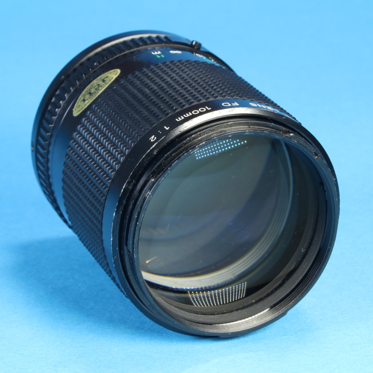 Canon 100mm f2 FD Lens