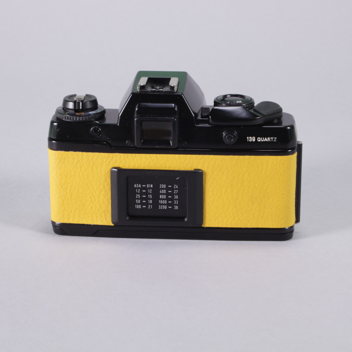 Contax 139 Quartz Camera -Reskinned in Yellow | Blue Moon Camera