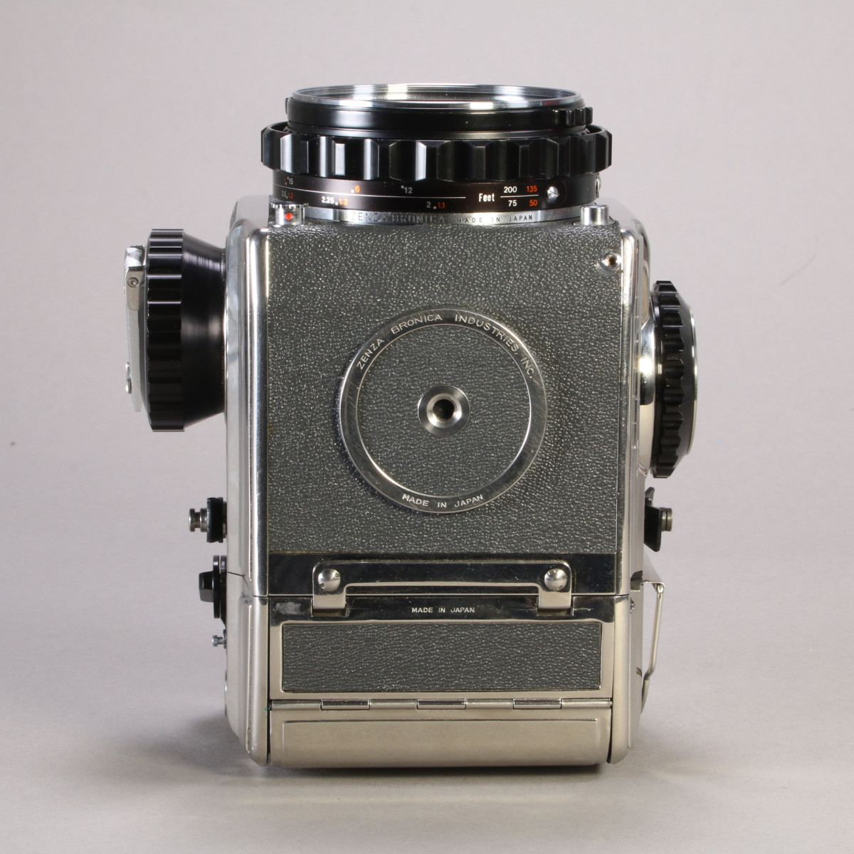 Zenza Bronica S2 6×6判 Nikkor 75mm F2.8 Near MINT] Zenza Bronica S2 S2A Black 6x6 Film Camera +
