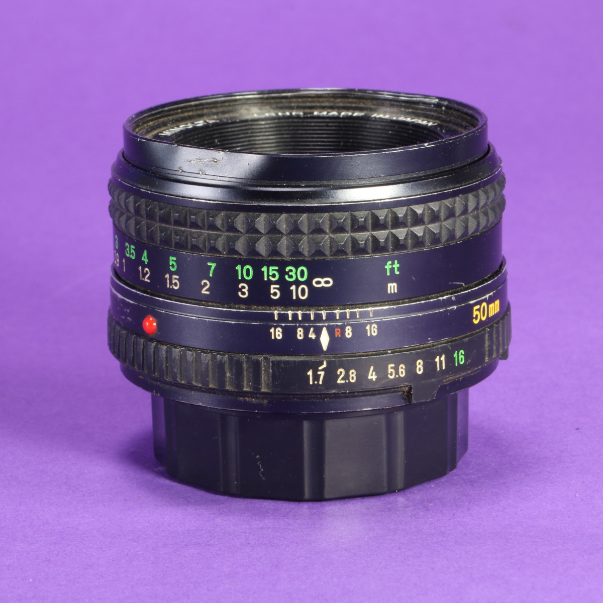 MINOLTA X-600 MC ROKKOR 50mm f1.7 ♯1062 Amazon.com : Minolta Lens MC Rokkor-X PF 1:1.7 F=50mm Camera