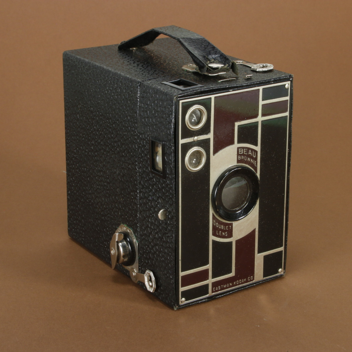 Kodak Beau Brownie 2A Camera - Black