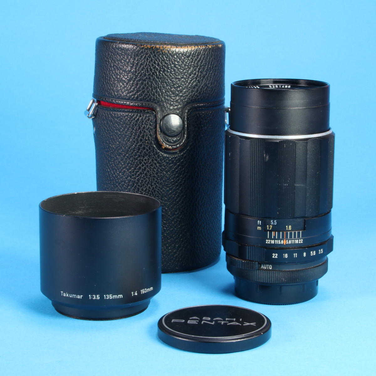 Pentax 135mm f3.5 Super-Multi-Coated Takumar Lens for M42