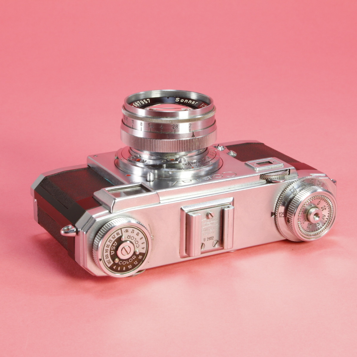 zeiss ゾナー 50mm F2 lens contax iia Carl Zeiss Jena T Sonnar 5cm (50mm) f2 Lens, Contax Nikon S