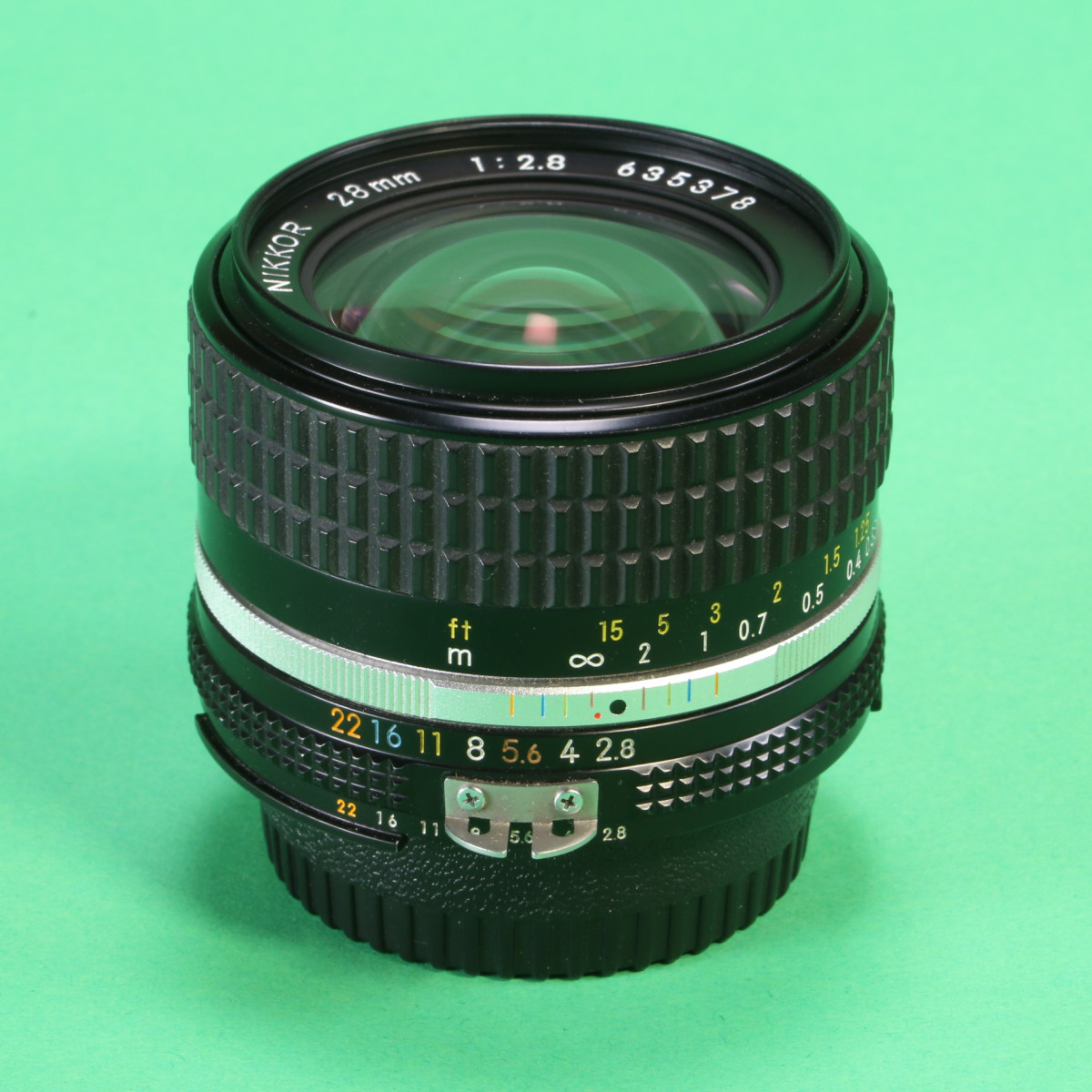 Nikon 28mm f2.8 Nikkor Lens for Nikon AIS