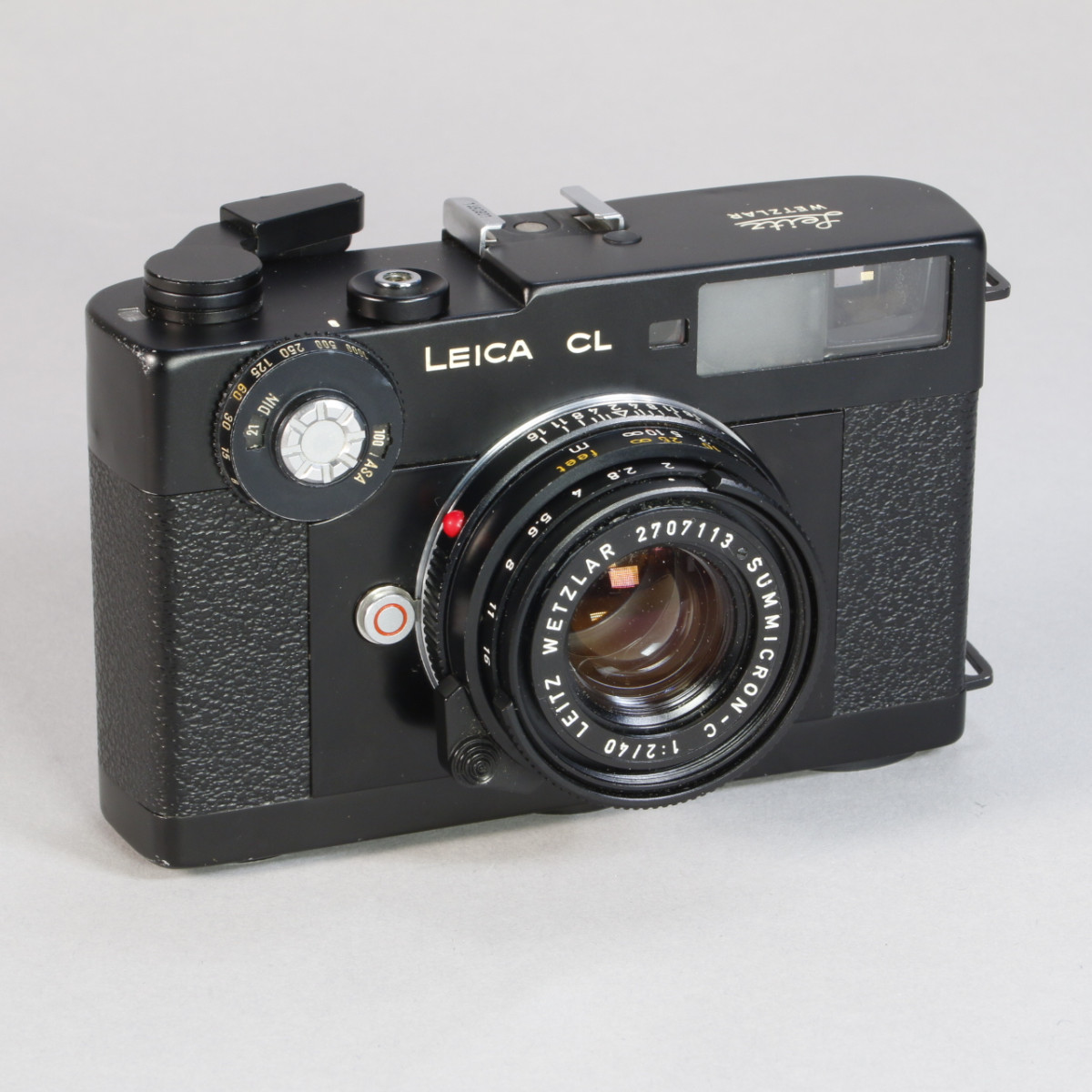 Leica CL Camera with 40mm f2 Summicron-C Lens