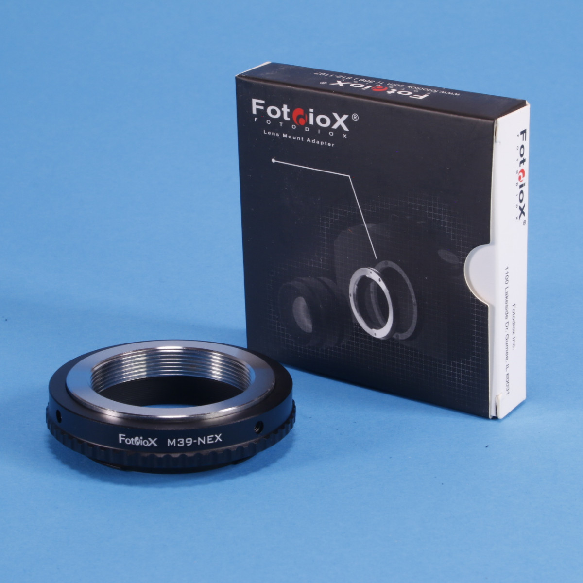 Fotodiox Lens Mount Adapter - M39 to Sony NEX