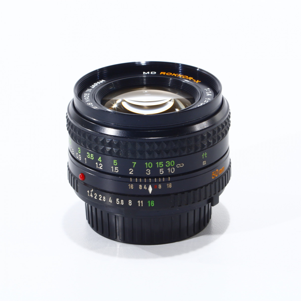 Minolta 50mm f1.4 Rokkor-X MD Lens