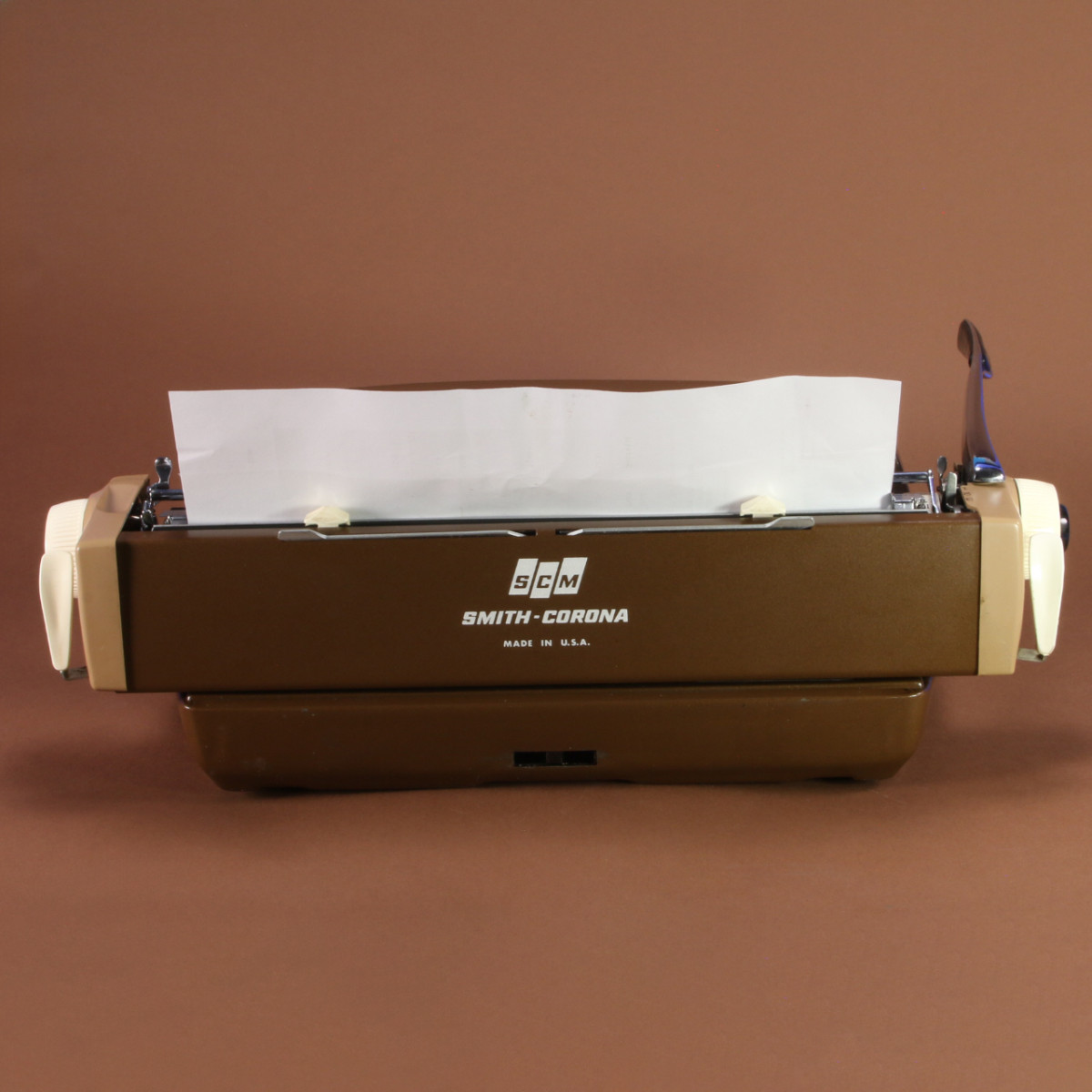 Smith Corona Galaxie 12 Portable Typewriter with Extended Carriage - Refurbished