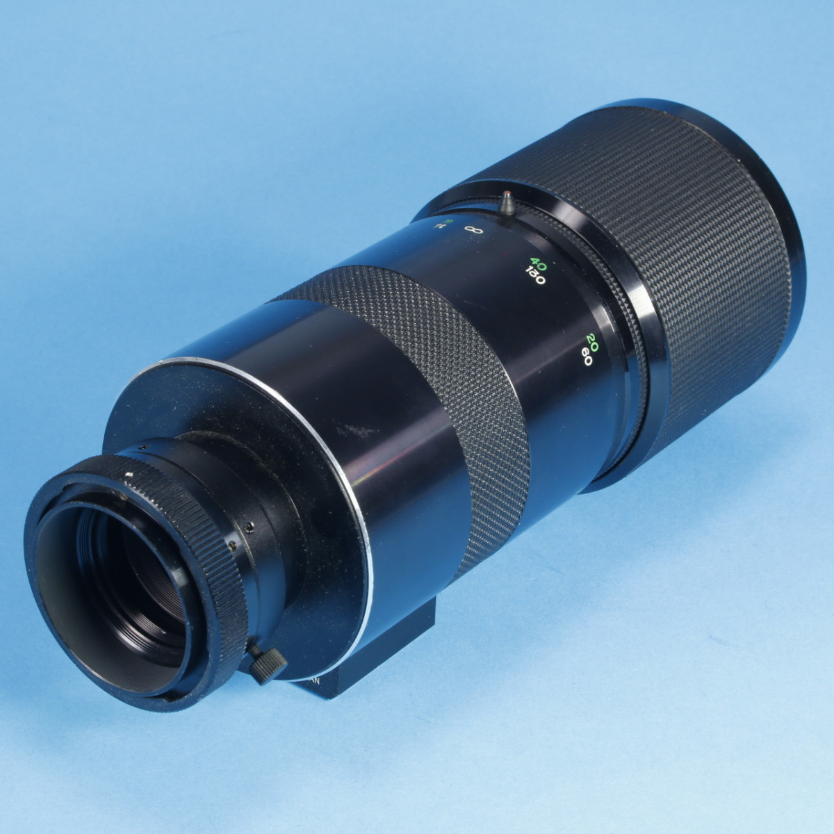 Spiratone 500mm f8 Mirror-Ultratel T-Mount Lens with Canon FD Adapter