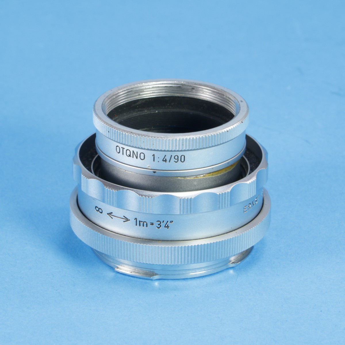Leica Elmar 9cm 1:4 + OUAGO + マウントアダプター Focusing Adapter 16467N Leitz OUAGO for LEICA Elmar 4/90mm