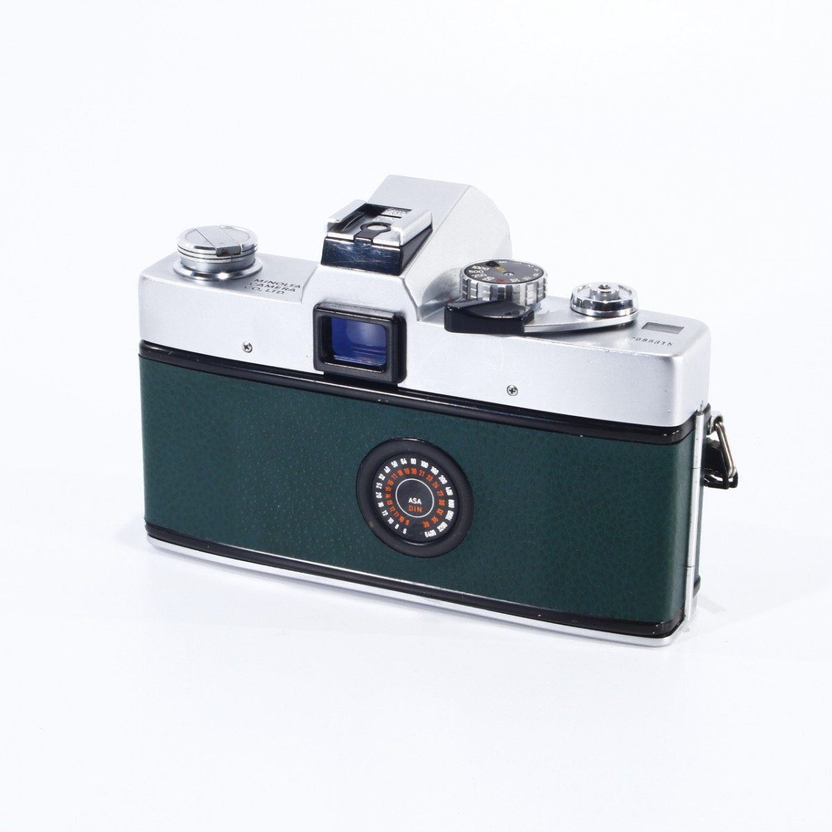 Minolta SRT 102 Camera - Reskinned in Green Leatherette