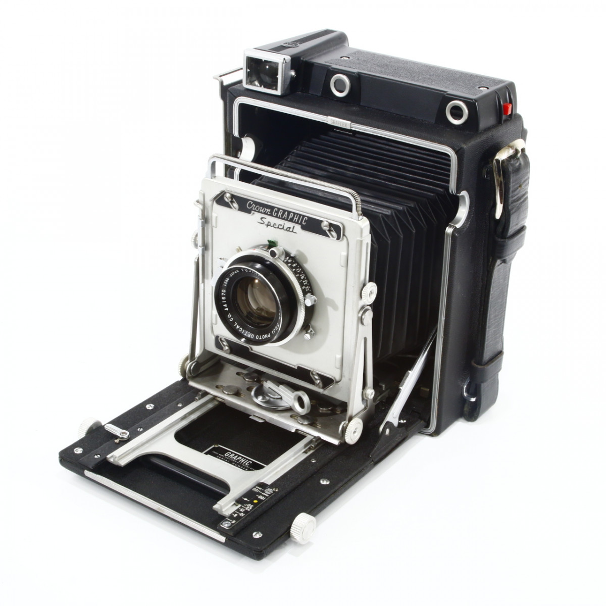Graflex Crown Graphic Special 4x5 Camera with 150mm f5.6 Fujinon Lens - Refurbished
