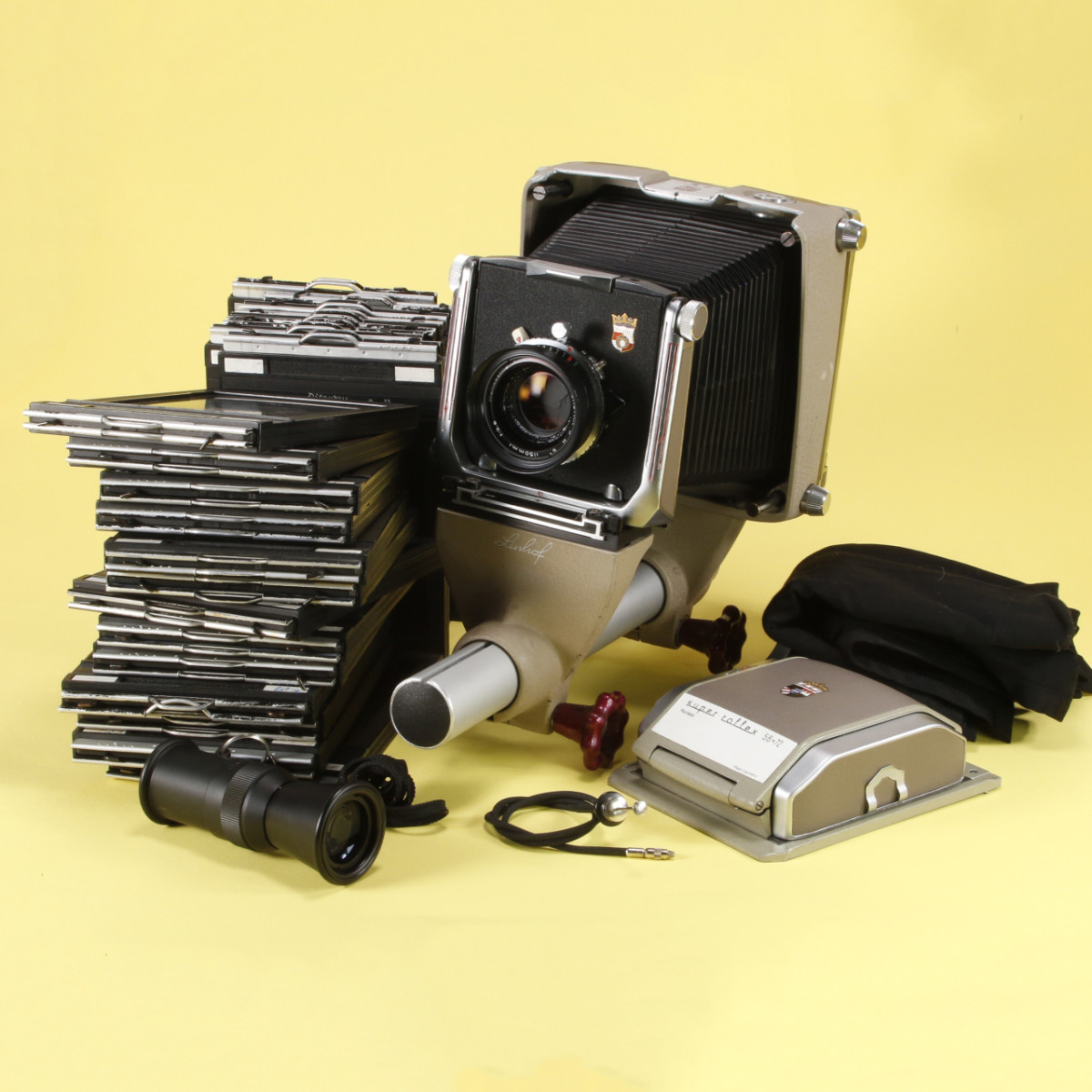 Linhof Kardan Super Color 　大判カメラ　シノゴ　4×5 Linhof Kardan Super Color 大判カメラ シノゴ 4×5 1965 Linhof