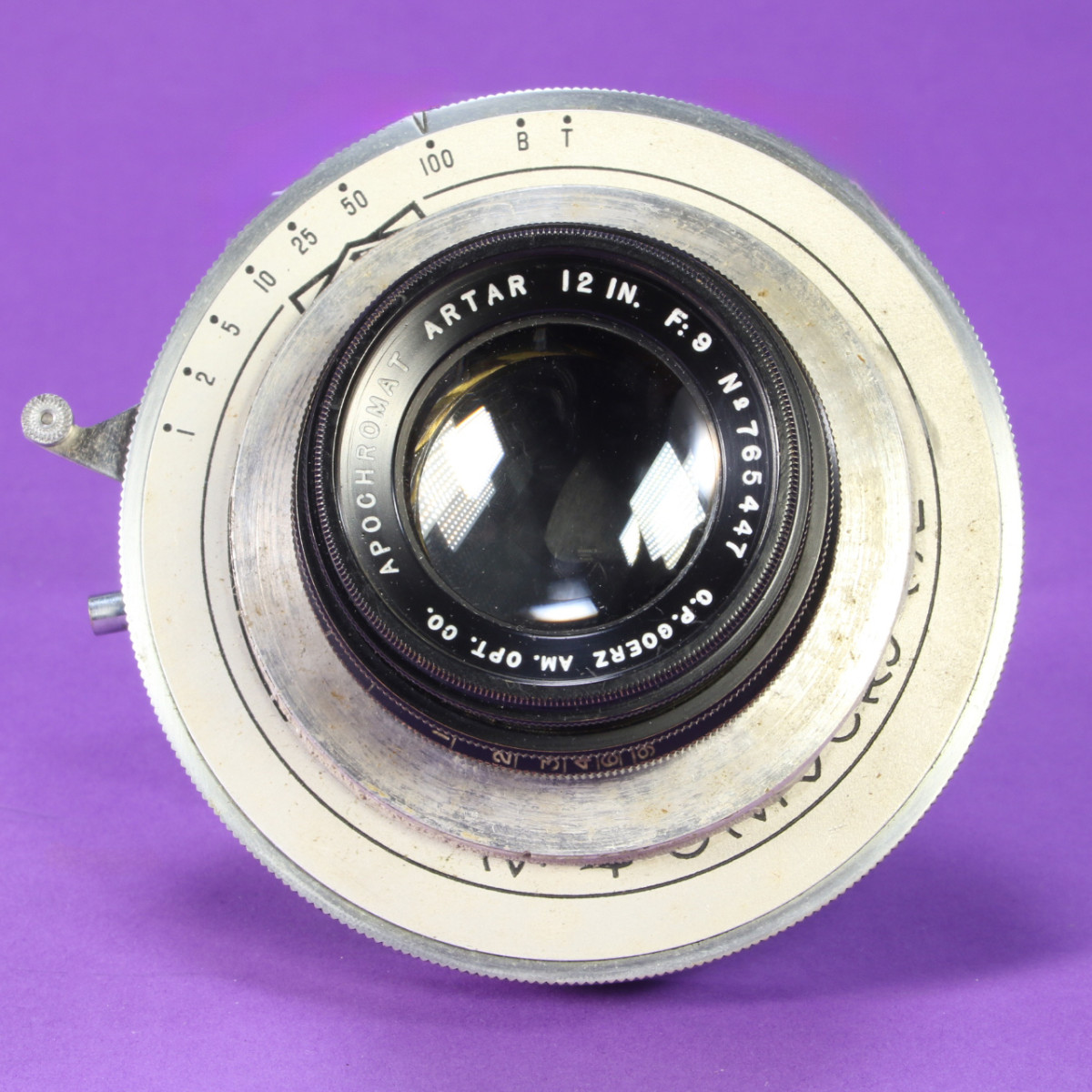 C.P. Goerz 12in f9 Apochromat Artar Lens