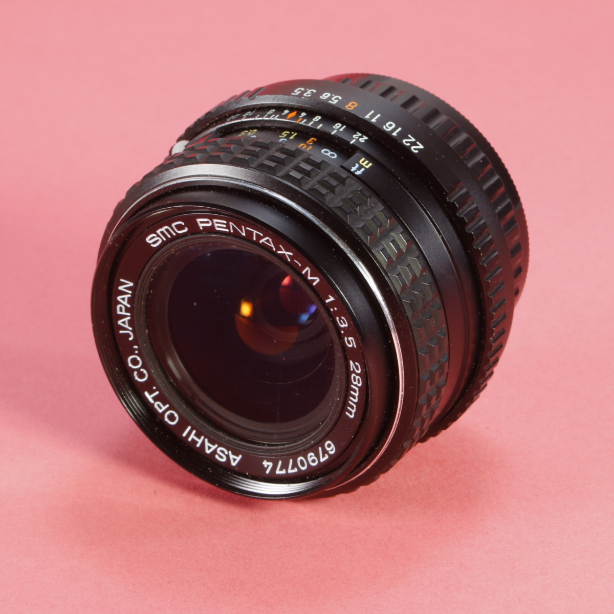 Shop : Buy Pentax 28mm F3.5 Smc Pkm Lens: MAK0723/6790774 : Blue 
