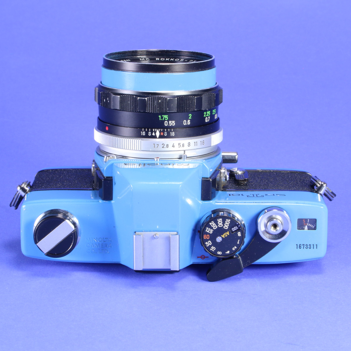 ミノルタ minolta SR101 55mm F1.7 Minolta SRT 101 Camera with 55mm f1.7 Lens - Refurbished (Re