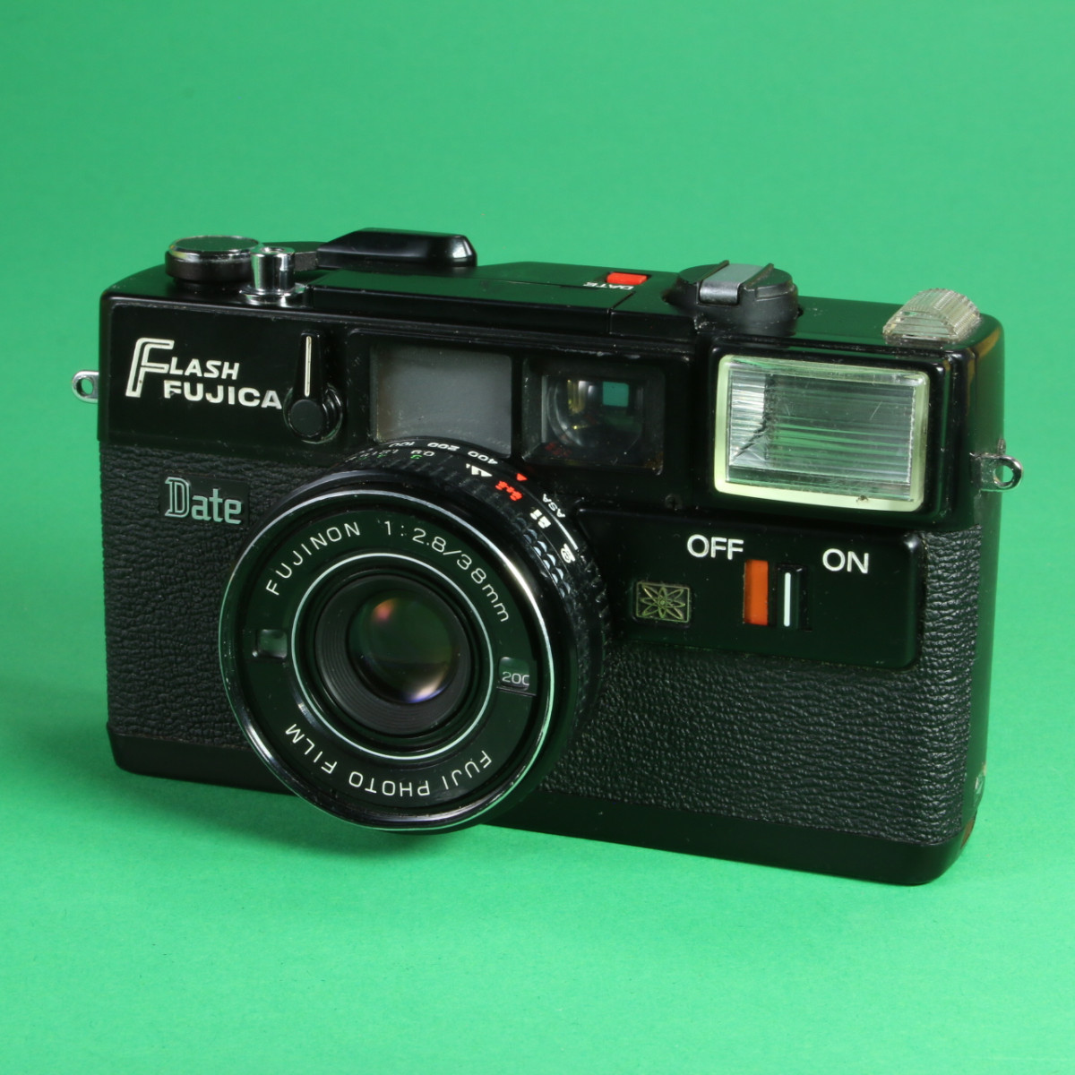 フィルムカメラ FUJICA FLASH FUJICA DATE F0724-2e p FUJICA FLASH FUJICA DATE F0724-2e p - メルカリ