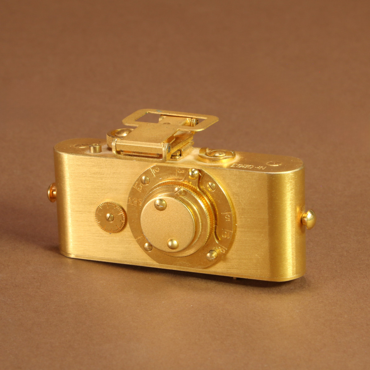Eurofoto Ur-Leica 1:2 Miniature Replica 24k Gold
